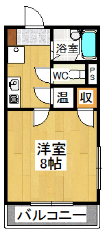 アヴェニール千里の間取り