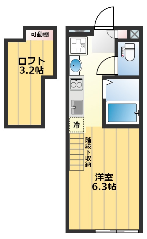 シャ・ノワールの間取り