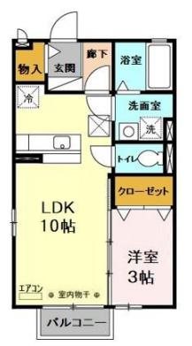 センチェリーの間取り