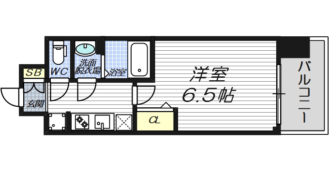 クリスタルグランツBAYフロンティアの間取り