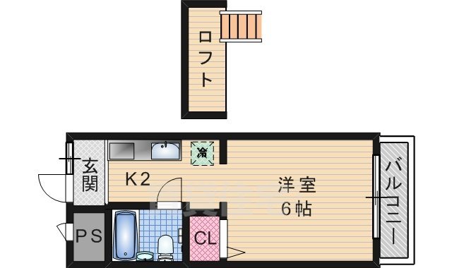 キャッスル青山の間取り