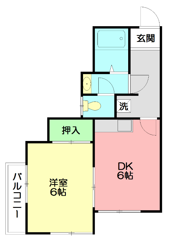 アネックス・ユウの間取り