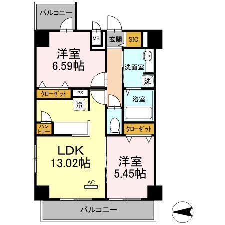 ホーリーホックの間取り