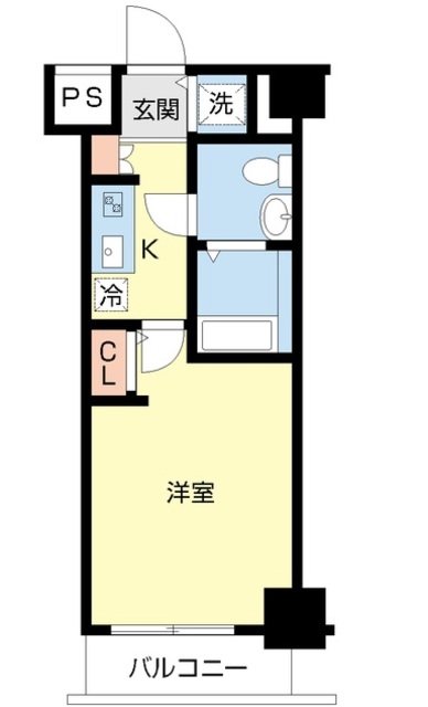 スカイコート中村橋第2の間取り