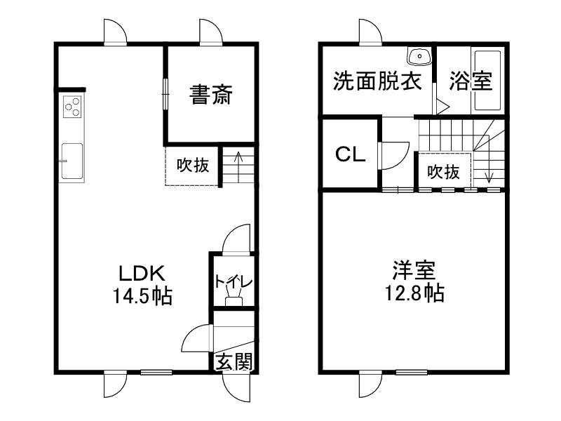 レジデンスマンワVIIIの間取り