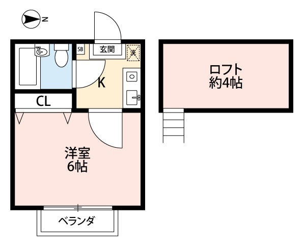 ラルーチェの間取り