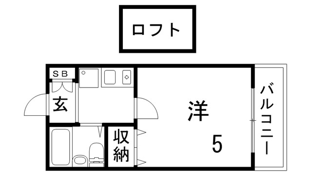 下山手コートの間取り