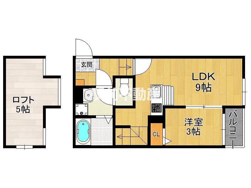 ＮＥＸＵＳ　Ｒｅｓｉｄｅｎｔｉａｌ　Ｓｑの間取り