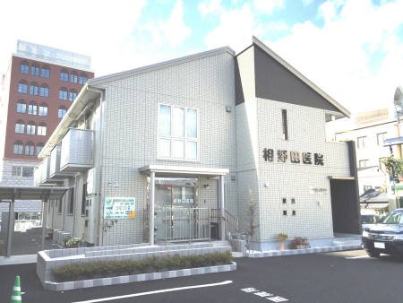 【松本市本庄のアパートの建物外観】