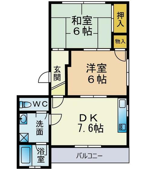 シャインスリーの間取り