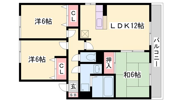 グランエストIIIの間取り