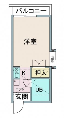 ハイツヒロの間取り