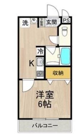 吹田市円山町のマンションの間取り