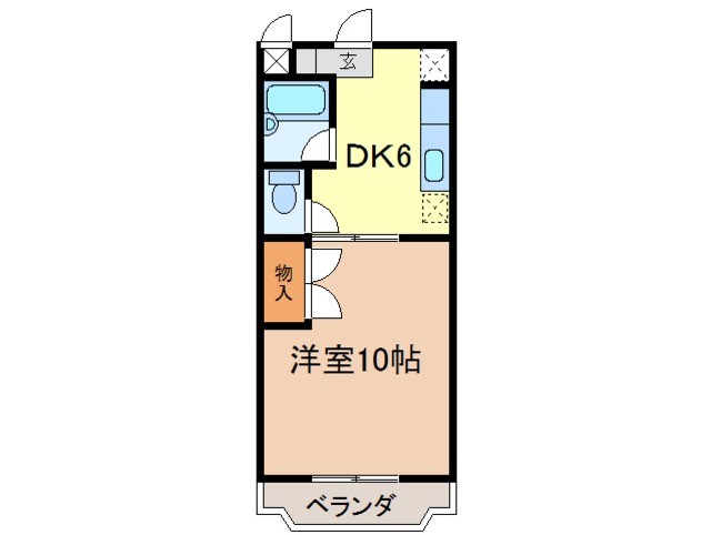 サンシャインA1の間取り写真