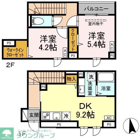 グラナーデ荒川の間取り