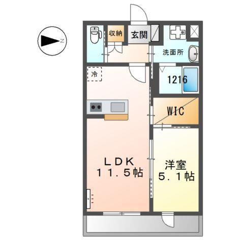 コンフォール　エスパースの間取り