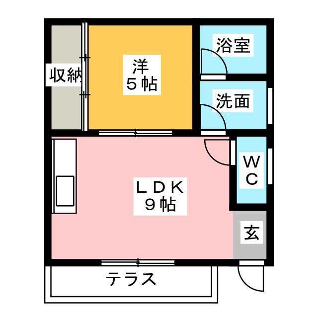 ロイヤル小坂の間取り