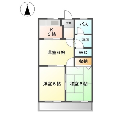 アーバンヒルズＴ１の間取り