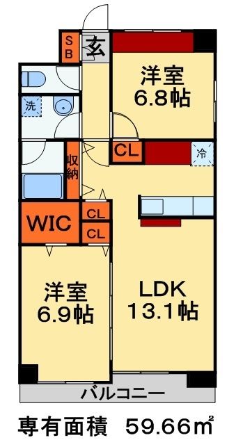 Ｐｏｓｅｉｄｏｎの間取り