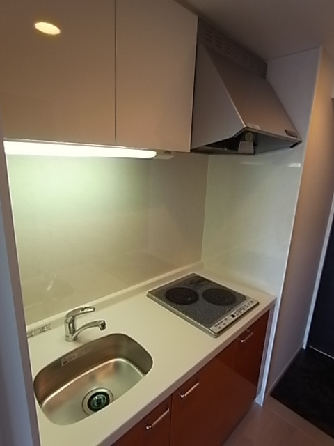 キッチン　カウンターキッチンのシステムキッチン