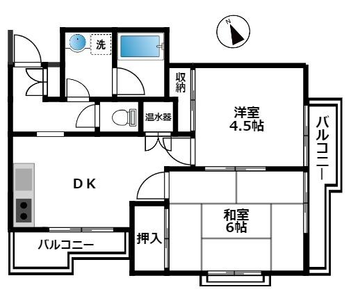 エフエスハイツ_間取り_0