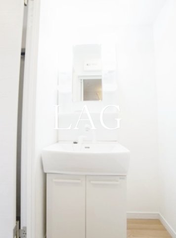 洗面設備　洗面台です。