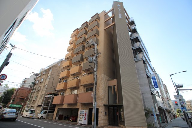 建物外観　ラシーヌ天王寺外観