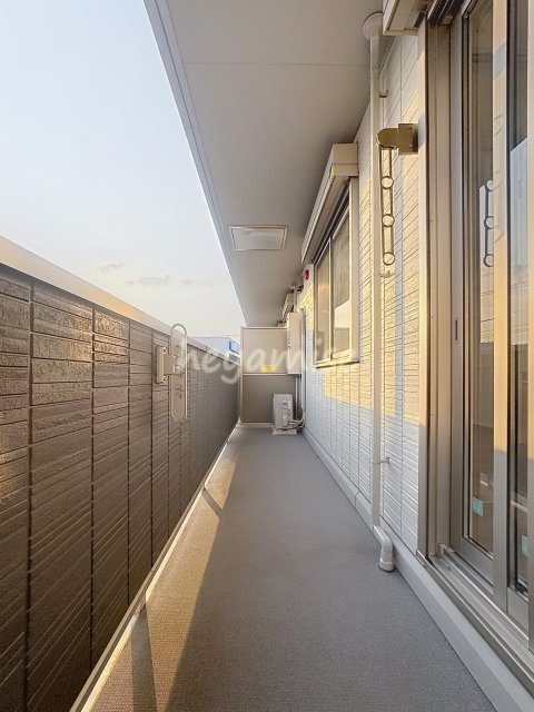 バルコニー　写真は別号室