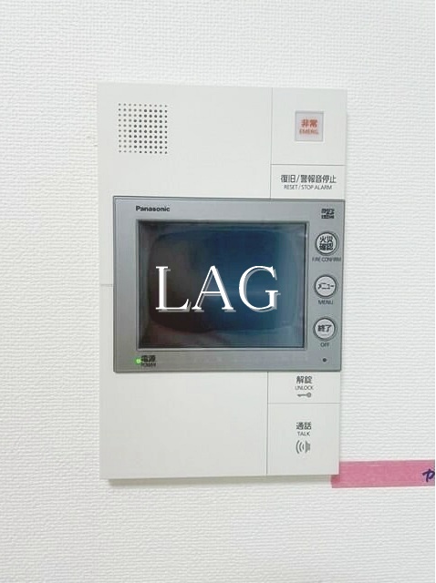 セキュリティ　モニター付きインターホンになります。