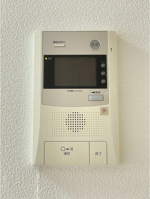 セキュリティ　安心のモニター付きインターホンです♪