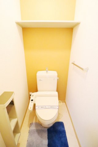 トイレ　ゆったりとした空間のトイレです