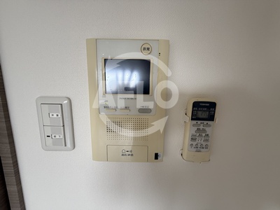 セキュリティ　S-RESIDENCE難波Briller ＴＶ付モニターホン