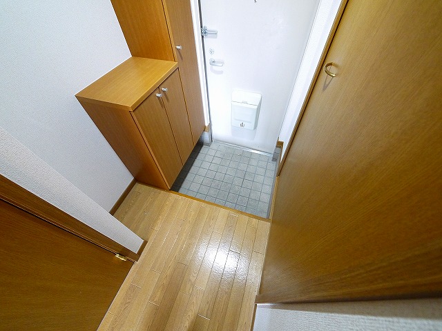 玄関　明るい玄関です