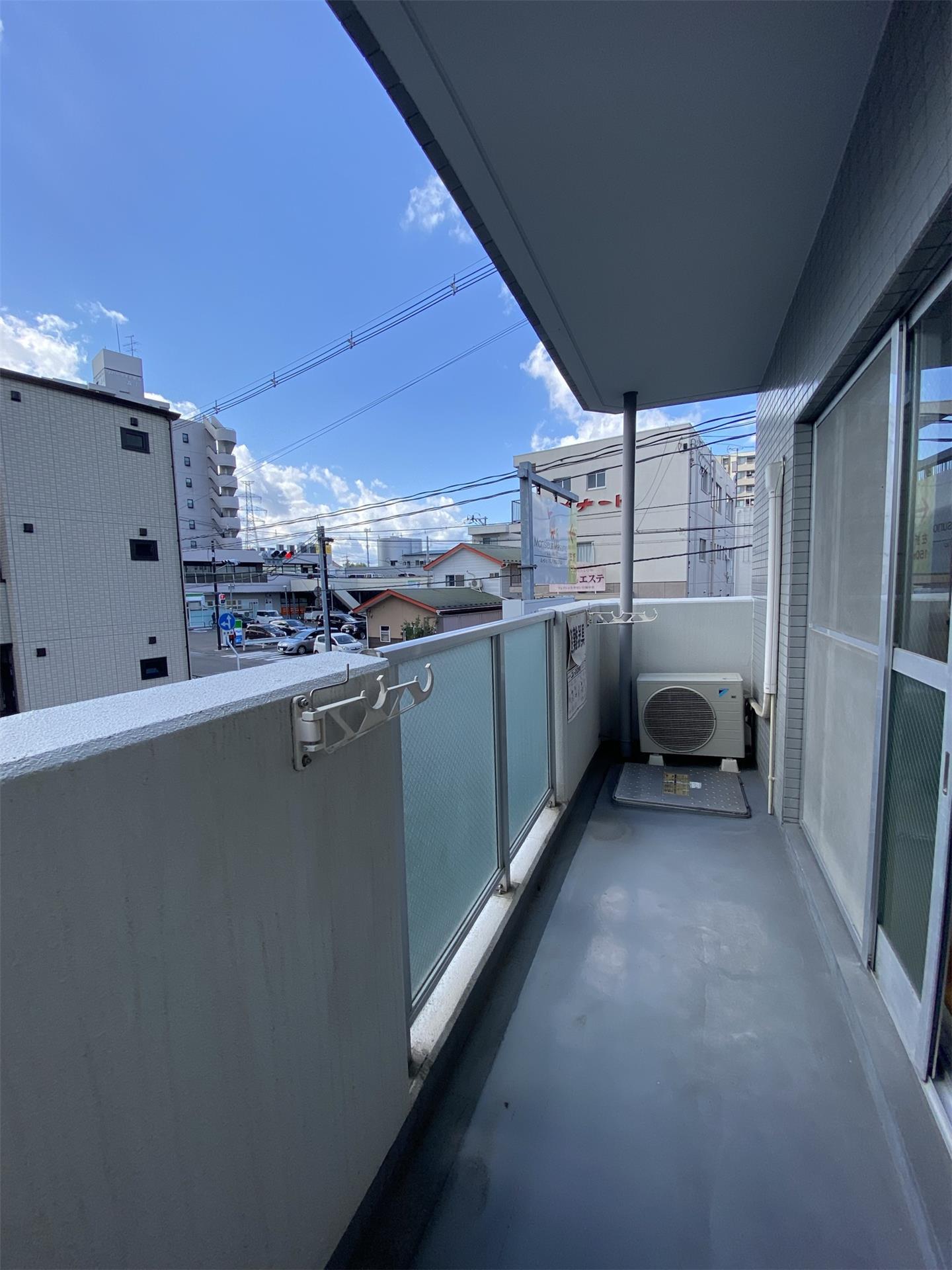 バルコニー　写真は別部屋です。