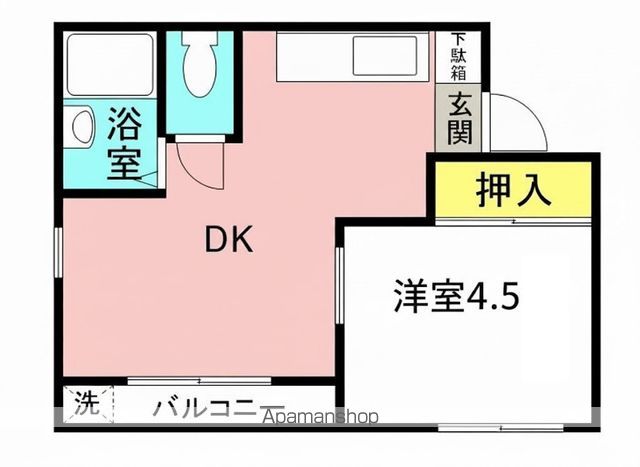 チェリー広野の間取り写真