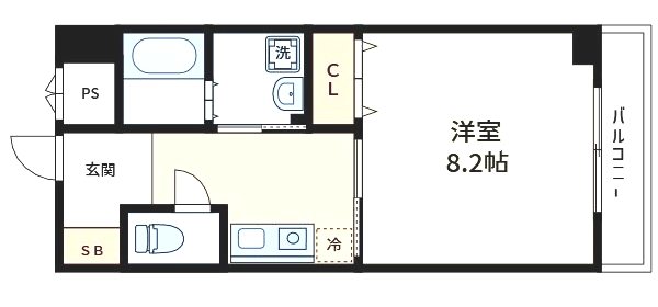 ラシーヌ御崎の間取り写真