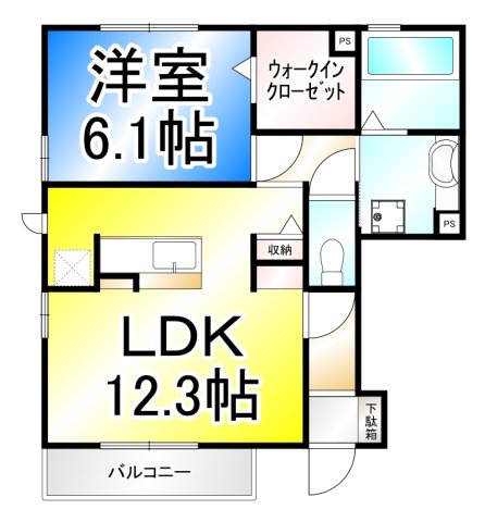 サンティール京の間取り写真