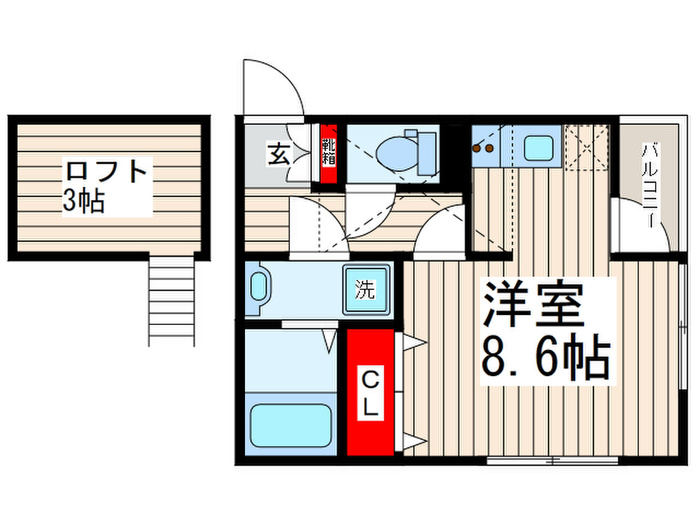 カバロネロの間取り写真