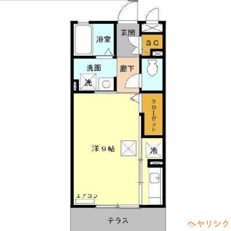 シャモニーの間取り写真