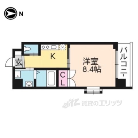ライラックの間取り写真