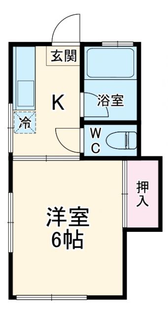 ルミエールA棟の間取り写真