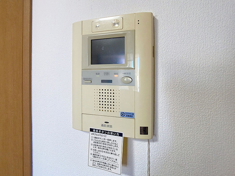 セキュリティ　※別の部屋の写真です