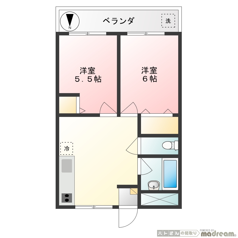 メゾン泉の間取り写真