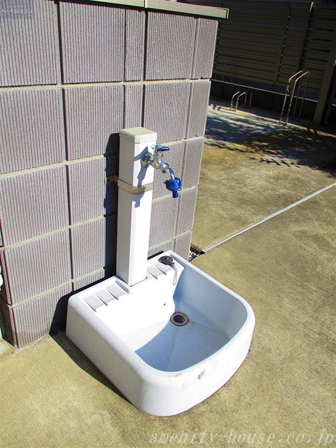 その他共有部分　●ペット専用の足洗い場♪