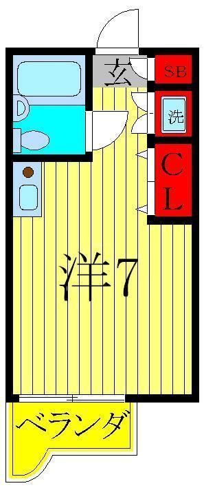 ハイホーム流山の間取り