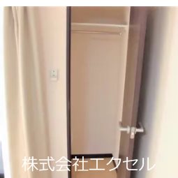 収納　収納付き。