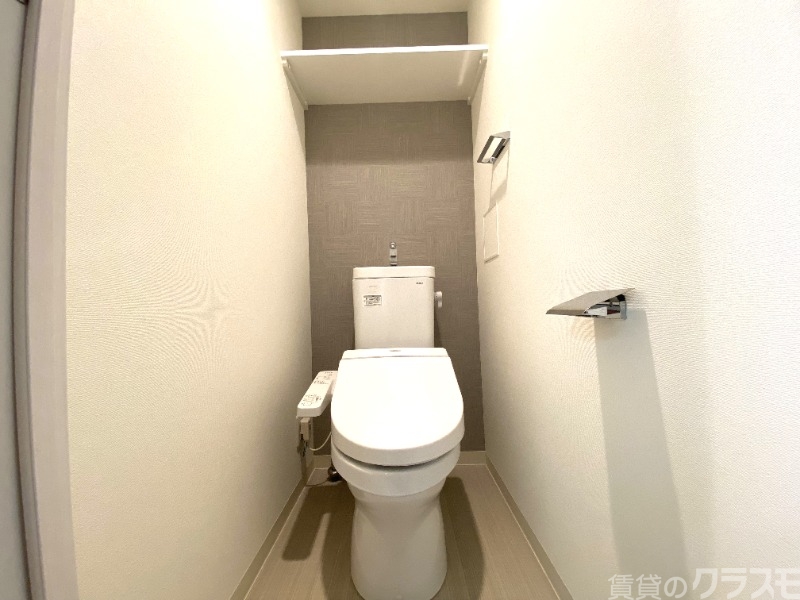 トイレ　冬場も安心の温水洗浄便座！