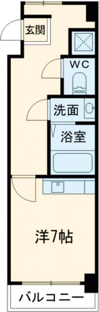 つくば市二の宮のマンションの間取り