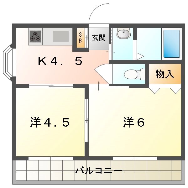 レインフォレストの間取り