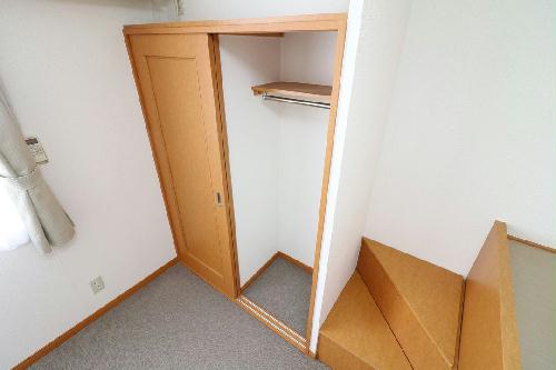 収納　大型クローゼットにより女性の方でも収納が安心！